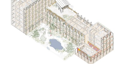 288 sociale huurwoningen in houtbouw in Amsterdam Zuidoost